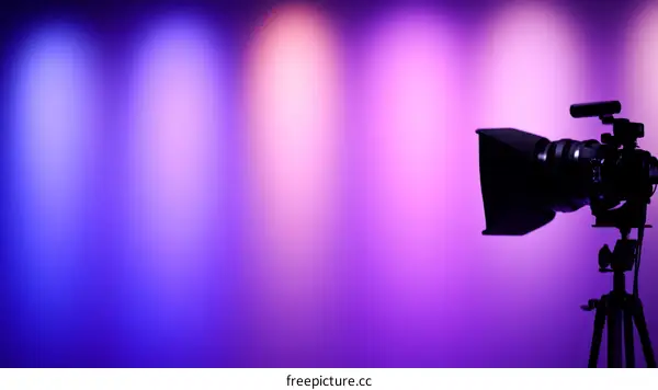 Professional Studio Camera Setup on Tripods