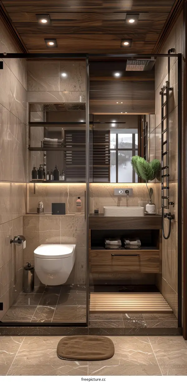 Modern Minimalist Luxury Bathroom Design