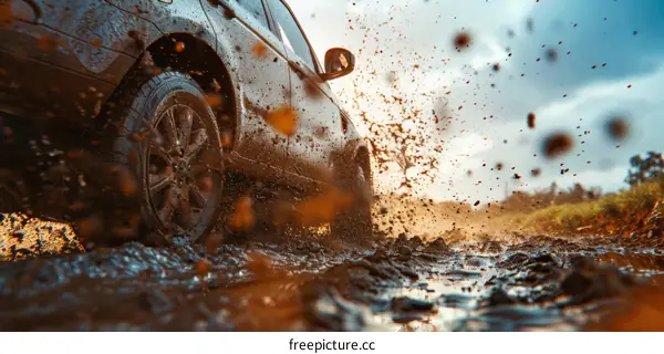 Off-roading in the Mud