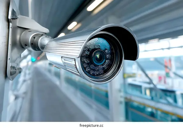Security CCTV Camera Outdoor Installation