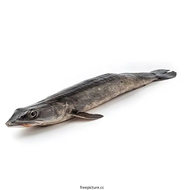 Fresh Fish on White Background