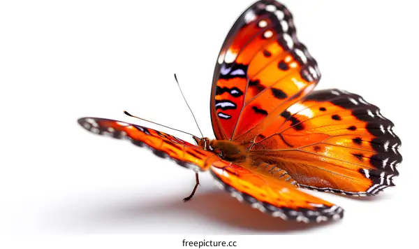 orange butterfly