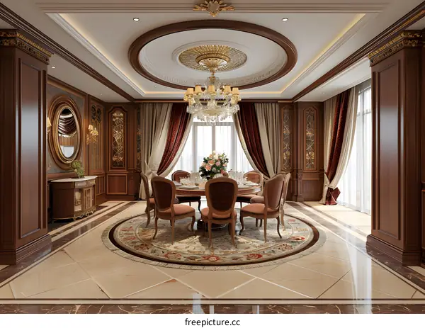 European style luxury living room