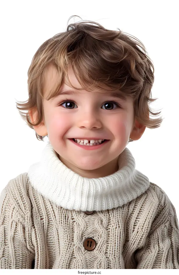 Portrait of a Happy Child