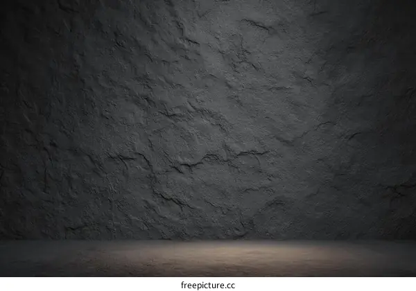 Dark Stone Wall Studio Background Image