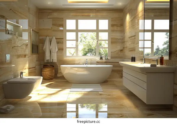 Modern Luxury Bathroom Design