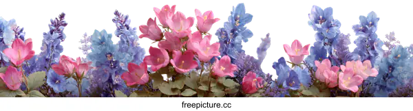 [Transparent Background PNG]Colorful Floral Arrangement Background Image