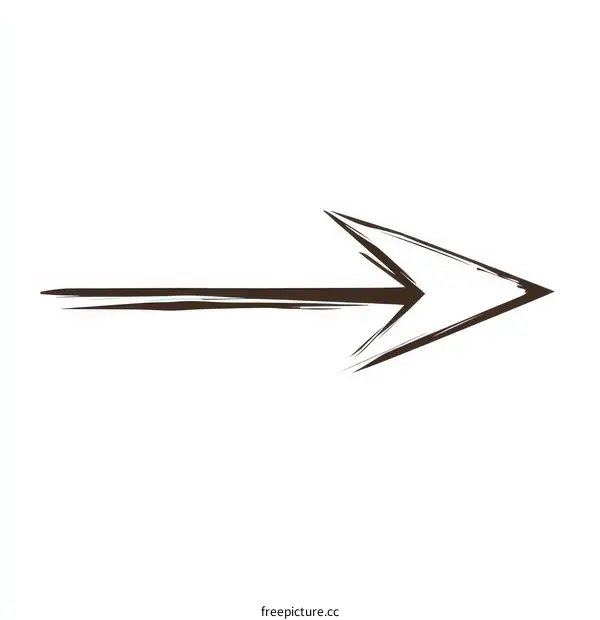 Hand Drawn Arrow Graphic Design
