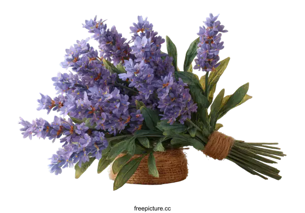 [Transparent Background PNG]Beautiful Lavender Bouquet Arrangement