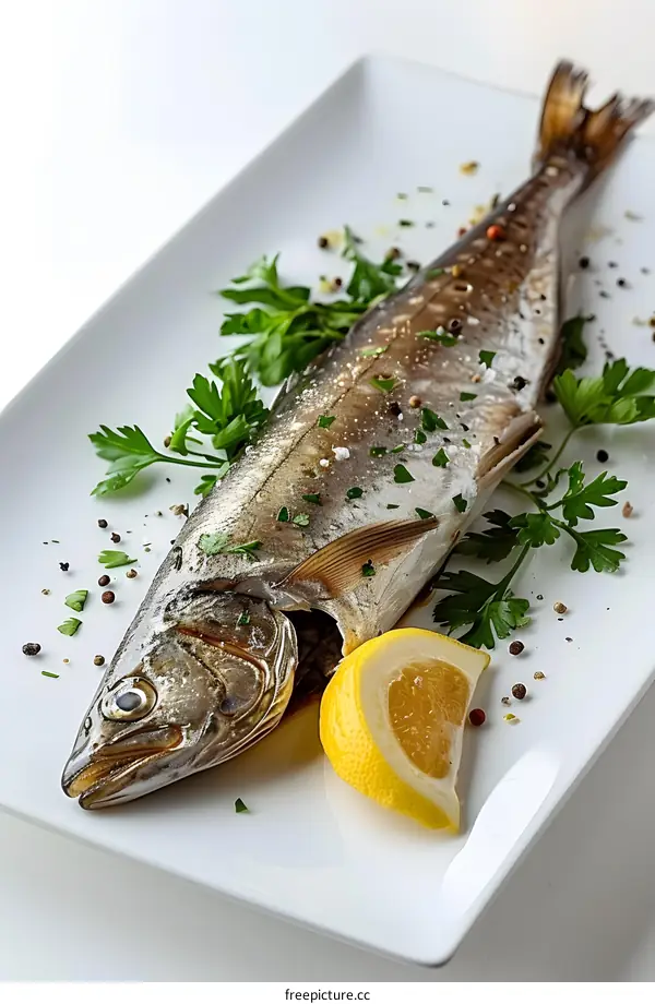 Grilled Fish with Lemon and Herbs