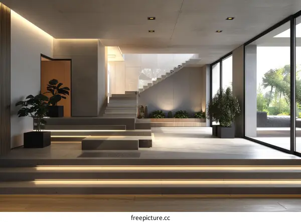 Modern Home Interior Design: Bright and Airy