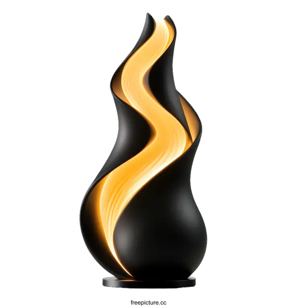 [Transparent Background PNG]Modern Abstract Lamp Design