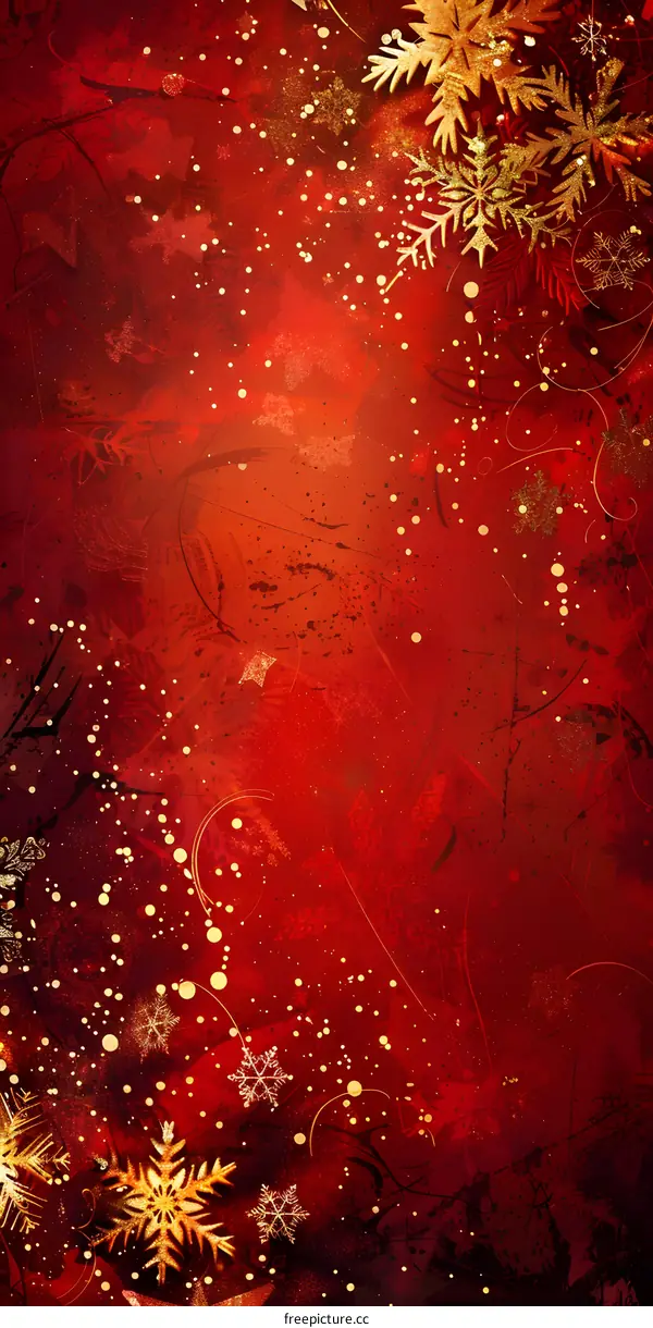 Christmas red background