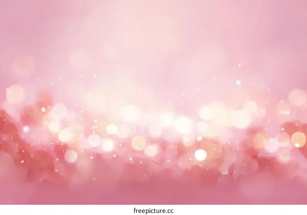 Beautiful Pink Bokeh Background Design