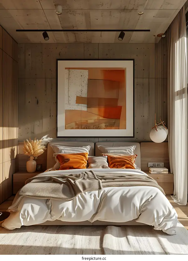 Bedroom in IKEA style