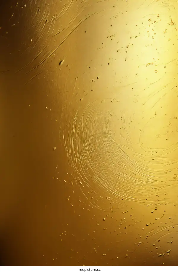 Golden textured background with a swirl in the center