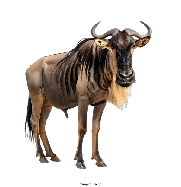 [Transparent Background PNG]wildebeest