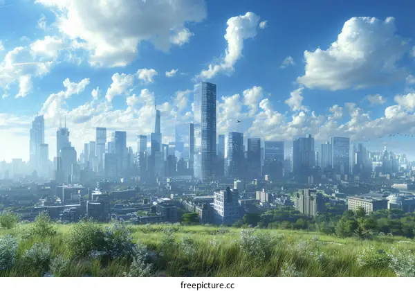 Cityscape Skyline Photography