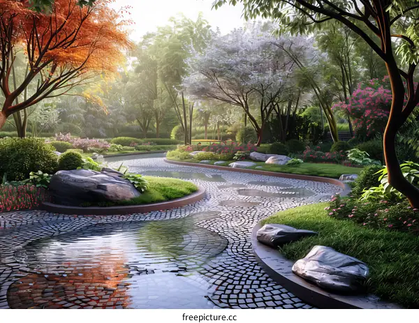 Landscape Architecture Visualization: Nature and Design in Harmony