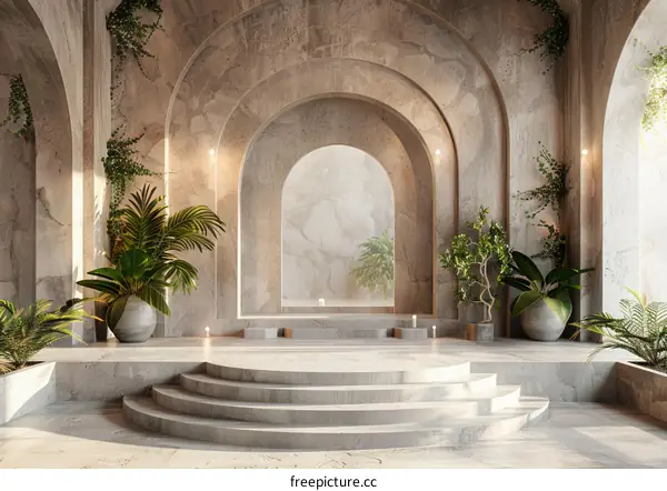 Elegant Modern Archway Interior Design