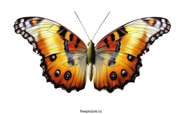 [Transparent Background PNG]Beautiful Butterfly Wings Illustration