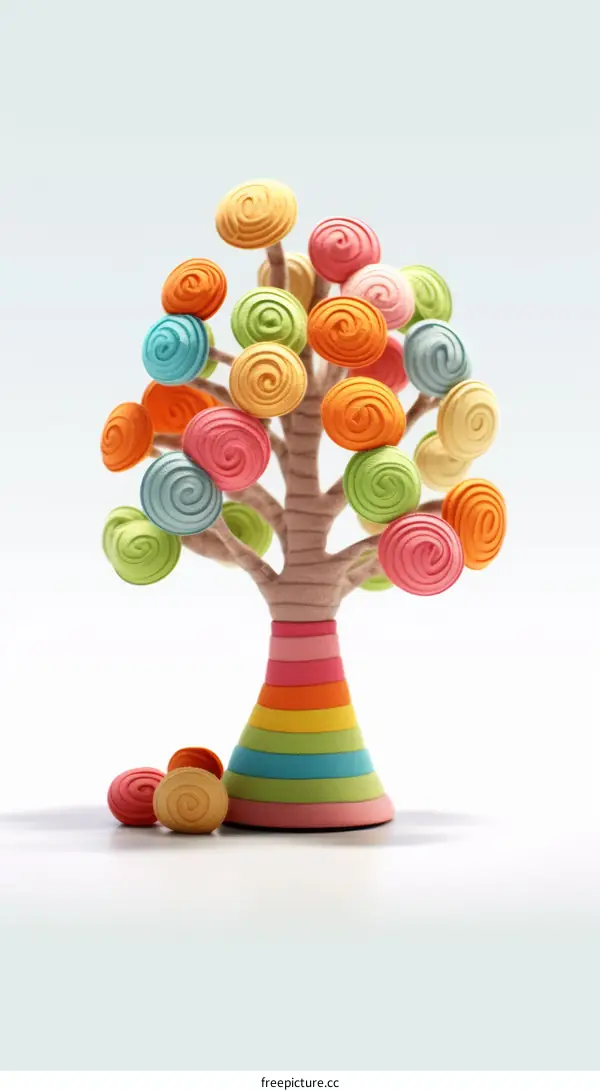 Colorful 3D Tree