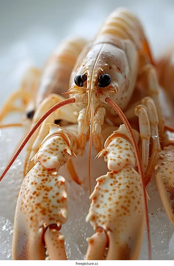 Close-up of a lobster