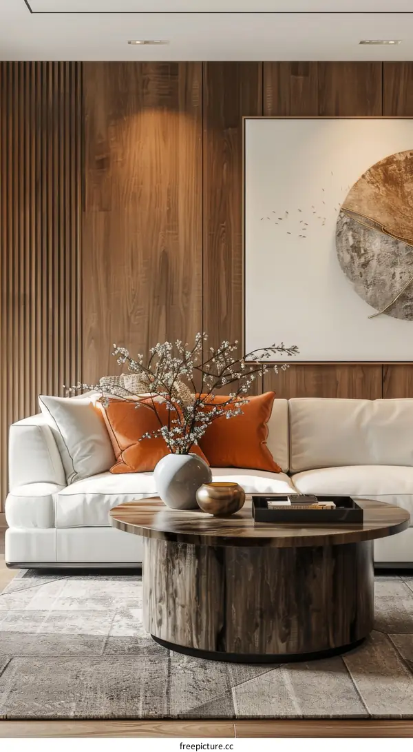 Modern and Simple Style Living Room