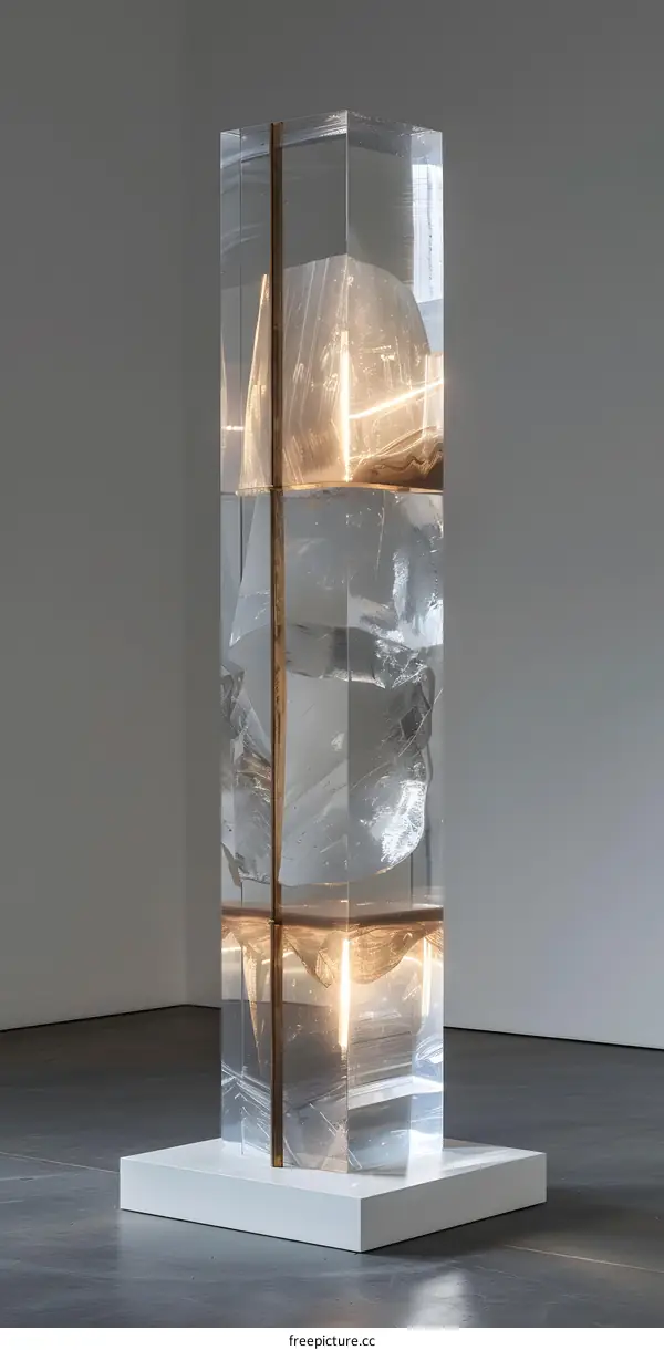 Modern Sculpture Light Fixture