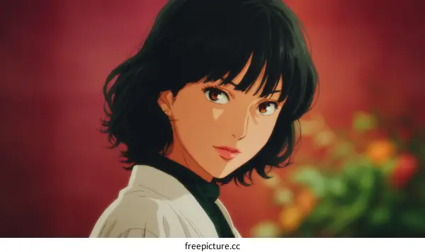 Anime Character Portrait of a Woman