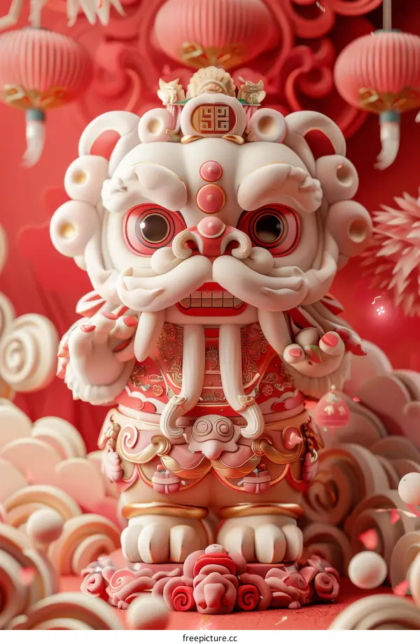 Lion Dance Performance Welcomes Chinese New Year