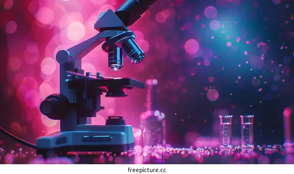 Microscope in a Laboratory
