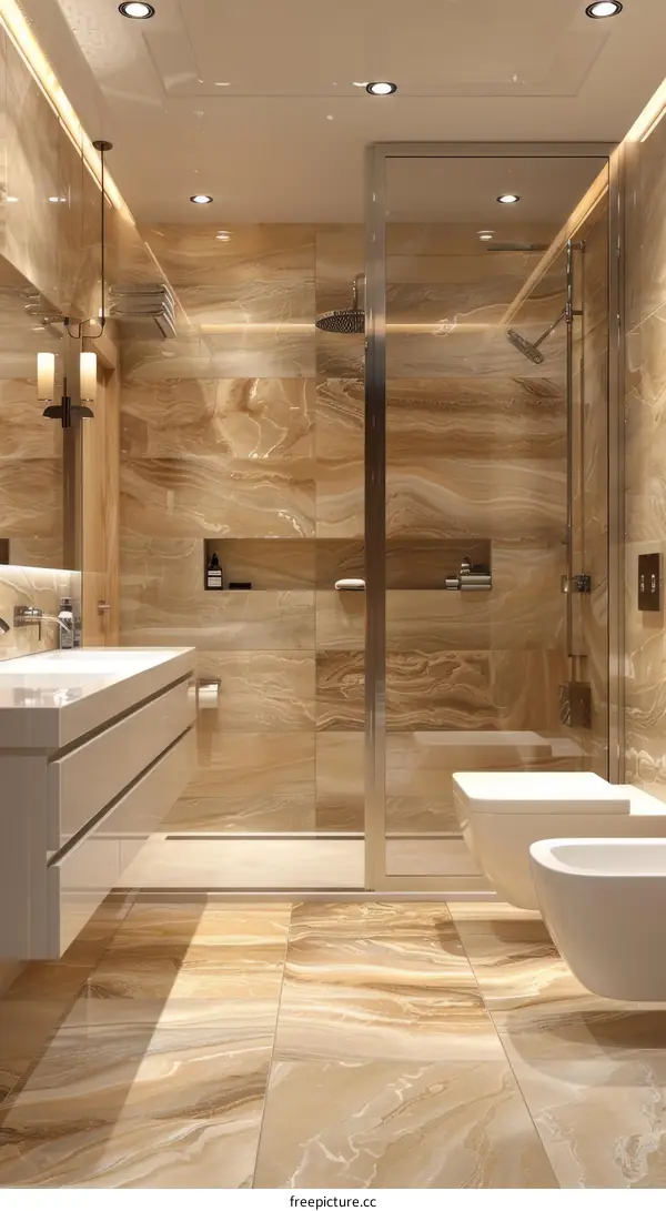 Modern Luxury Bathroom Interior Design
