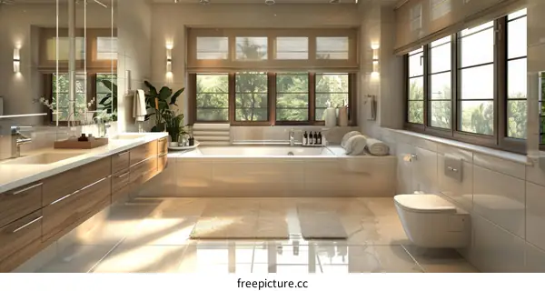Luxury Modern Bathroom Interior Design