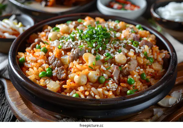 Spicy Pork and Rice Bowl