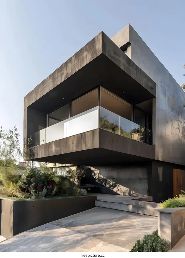 Modern Concrete House Exterior Design