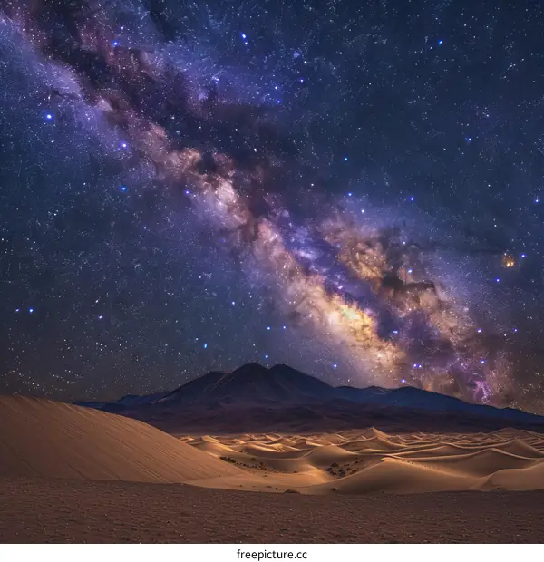 Starry Night Over the Desert