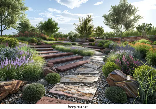 Natural Landscape Design的效果图