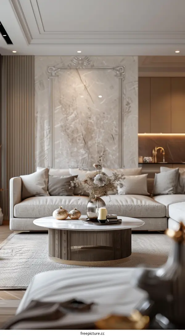 Luxury Modern Living Room Interior Design