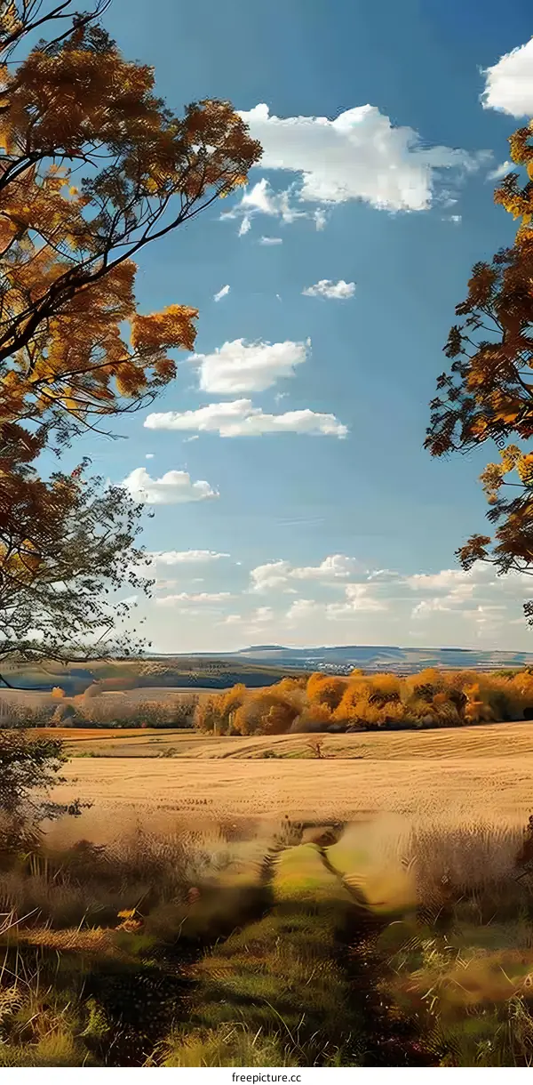 Countryside in autumn