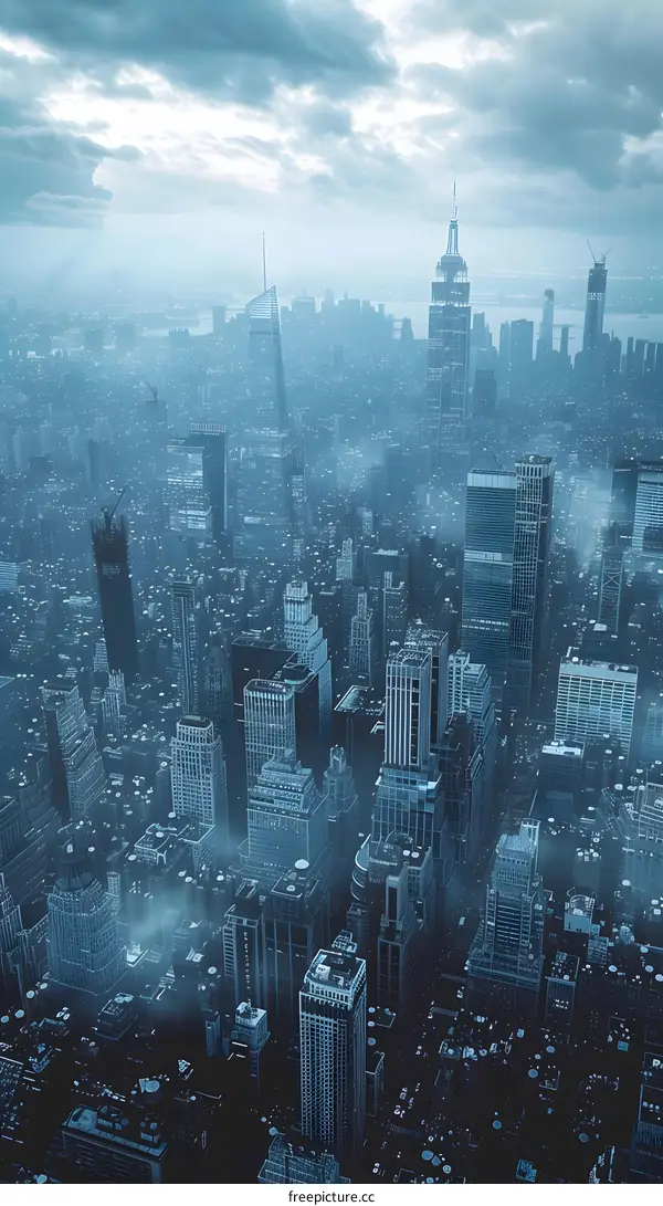 New York City from above