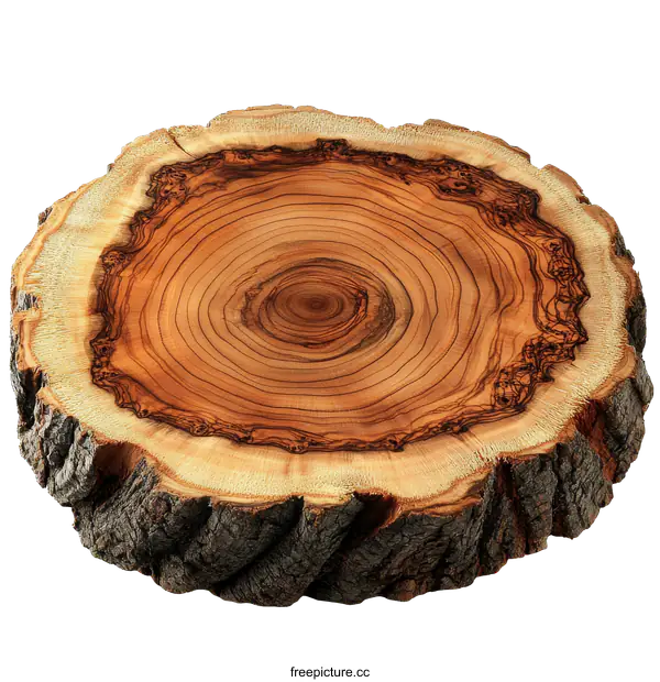 [Transparent Background PNG]Beautiful Wood Slice for Home Decor