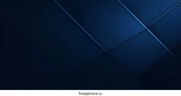 Abstract Dark Blue Geometric Background Design