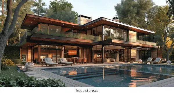 Modern Luxury House with Swimming Pool