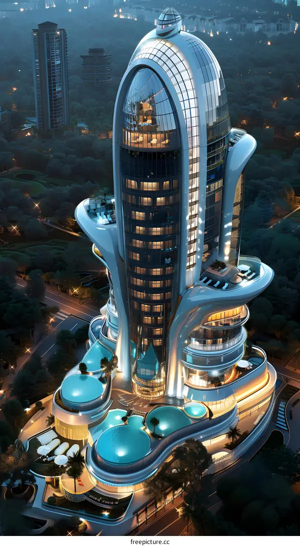 The worlds tallest twisting tower to be built in China