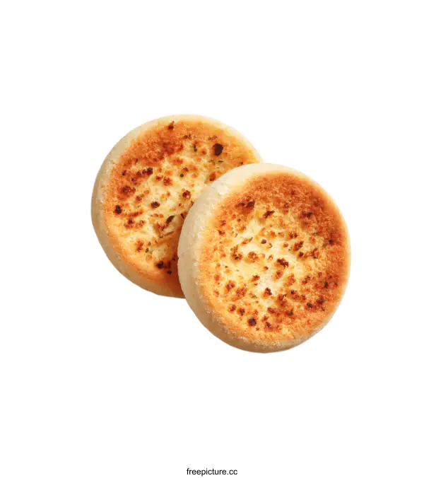 [Transparent Background PNG]Crispy Garlic Bread Rolls Close-up