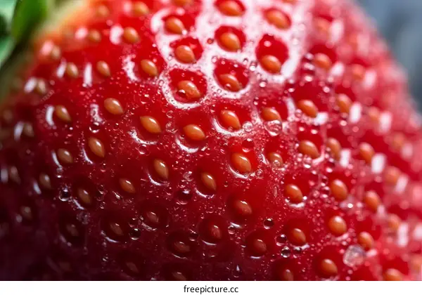 Close-up of a strawberry