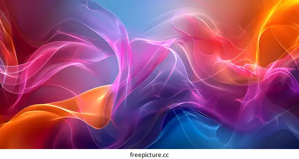 Colorful abstract light