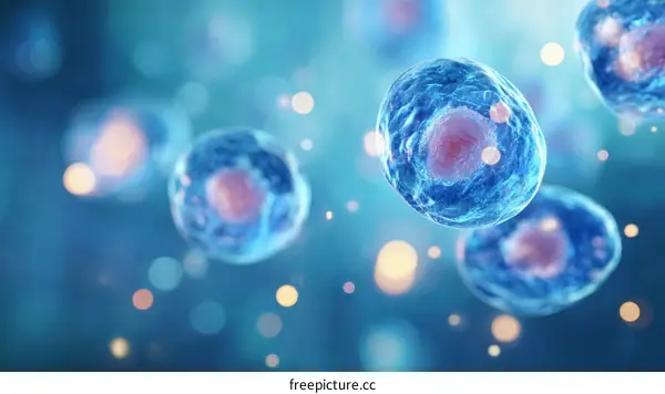 Medical Illustration of Cells