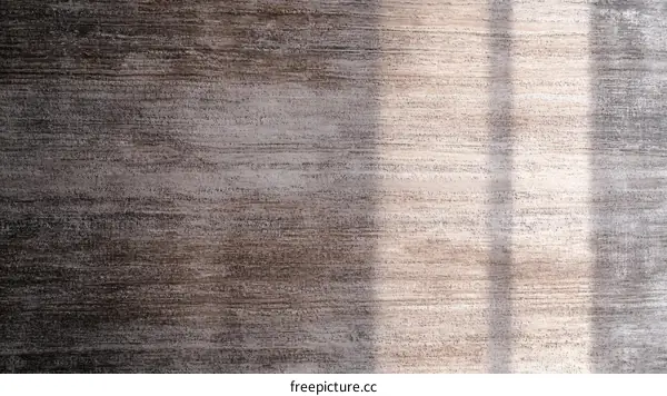 Wood Grain Texture with Sunlight Shadow